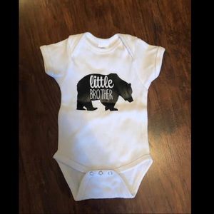 Little brother onesie